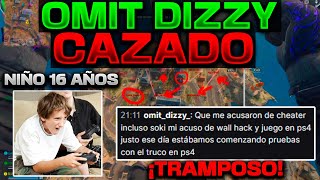 NIÑO de 16 AÑOS quotOMIT DIZZYquot CAZADO usando HACKS INDETECTABLES PS4PS5 [upl. by Elay890]