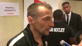 Mathieu Kassovitz boxe à Deauville [upl. by Ayo]