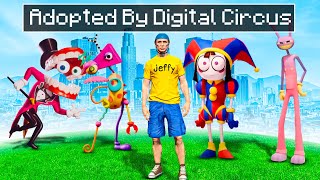 Jeffy Is Adopted By DIGITAL CIRCUS in GTA 5 [upl. by Moretta]