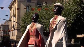 LOS GIGANTES DE TAFALLA Fiestas de Navarra [upl. by Nytsua291]