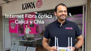 En Liwa te ofrecemos el mejor Internet fibra óptica de Chía y Cajicá [upl. by Onafets]