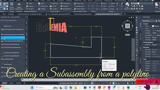 6 Creating Civil 3D Subassemblies from Polylines Video 67 [upl. by Yrro967]