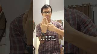 Magic trick with your hand can you do that magic magictrick sulap [upl. by Dwayne]