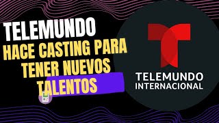 Telemundo hace casting para nuevos talentos [upl. by Sinegold240]