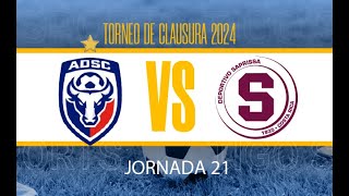 SAPRISSA vs SAN CARLOS  FECHA 21 [upl. by Arodnap510]