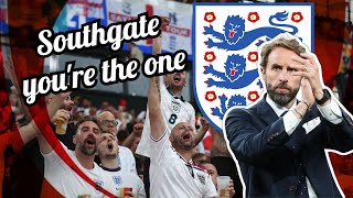 Southgate youre the one Footballs coming home again  England Chant WITH LYRICS [upl. by Rodl]