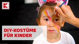 Fasching mit Kindern 17 kreative Kostüm und Schminkideen  Kaufland Mamiblock amp FamilienMomente [upl. by Morton]