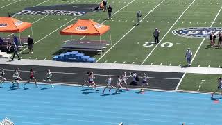 2023 IHSA State Track and Field Meet  York 4 x 800 Finals  Sophia GalianoSanchez [upl. by Minda]