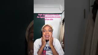 Nighttime skincare routine for hyperpigmentation [upl. by Anirazc]