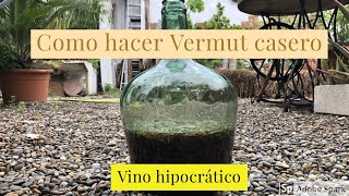 Como hacer VERMUT casero [upl. by Krilov133]