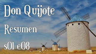 Don Quijote de La Mancha  RESUMEN por capítulos \ Parte 1 \ Capítulo 8 [upl. by Furtek961]