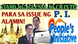 Ang STAND ng IGLESIA NI CRISTO sa issue ng PI para sa CHACHA Alamin [upl. by Snyder]