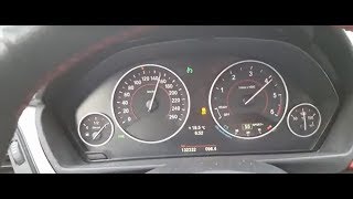 0150kmh Bmw 330d f31 MY2012 Acceleration [upl. by Nevsa847]