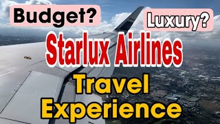 Starlux Airlines Taiwan To Clark Philipi Flight Experience 2024travel clarkinternationalairport [upl. by Weidar]