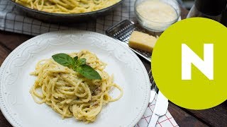 Gyors carbonara recept  Nosalty [upl. by Ayahc]