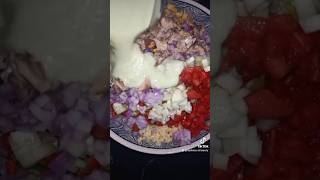 Salade 🥗 اكسبلور cooking طبخ food recipe فطور foodie cake وصفات تيكتوك [upl. by Rici]