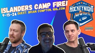 91524  Islanders Camp Fire Guest Brian Compton NHLcom [upl. by Mcconaghy]