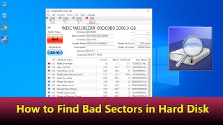 how to check bad sector in hard disk [upl. by Bella]