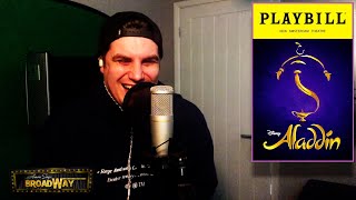 Arabian Nights  Aladdin  Acoustic Cover  Aaron Bolton MusicalTheatreEveryday 2024 [upl. by Sokram]