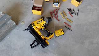 Gwoździarka do betonu DeWalt DCN890  szybki test [upl. by Alberic]