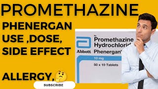 Promethazine tablet usedose precautionsside effect phenergan tabletsyrup allergy me use [upl. by Dnivra849]