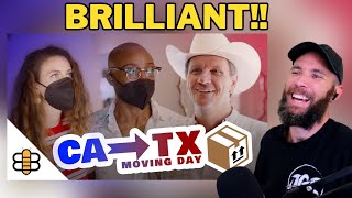 South African Reacts To Californians move to Texas [upl. by Shaper874]