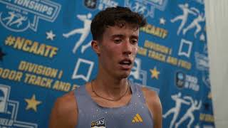 While NAUs Nico Young Did Not Win The 5K He Wasnt Disappointed With His Race [upl. by Lled879]