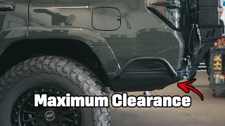 Want the Highest Clearance Rear Bumper This IS It Nguyen Works 5G 4Runner Bumper [upl. by Kir]