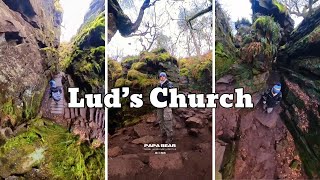 Luds Church A Geological Marvel In The Peak District  Solo Hiking [upl. by Josefa]