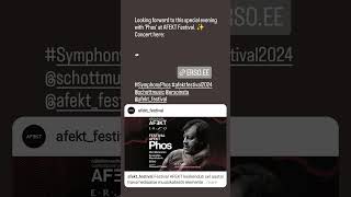 Phos Premiere at AFEKT Festival – A Special Evening Ahead [upl. by Rori]