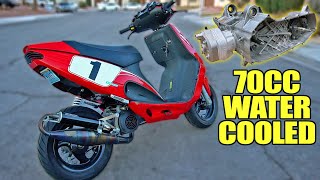 70cc Stage6 Racing Phantom F12 Water Cooled Conversion [upl. by Gnouh]