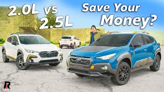 2024 Subaru Crosstrek 20L vs 25L vs Wilderness Comparison amp 060 [upl. by Hgielrahc363]