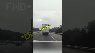 Semi Hunts Down Truck [upl. by Felicle]