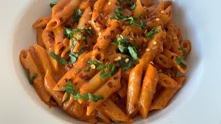 GIGI HADIDS FAMOUS Pasta without Vodka  Tiktok Spicy Pasta Recipe  Best Spicy Sauce Penne Pasta [upl. by Derriey]