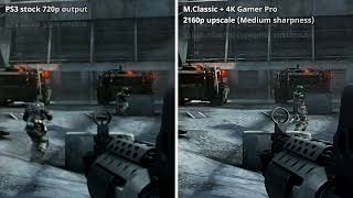 PS3 Image Enhancement And 4K Upscaling Test  Killzone 2 [upl. by Anin152]