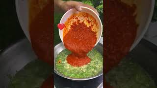 How to make schezwan chutney at home viralshort [upl. by Nnairda]