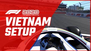 F1 2020 Vietnam Car Setup  Good RaceCareer Mode Setup [upl. by Buzz938]