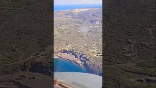 Landing in Pantelleria Islsnd aircraftcrew [upl. by Rosenberg]