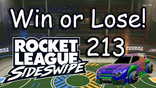 Win or Lose 213  Comment below before you watch rocketleaguesideswipe [upl. by Lichtenfeld]