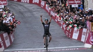 Michał Kwiatkowski Strade Bianche 2017 WIN Comeback HD [upl. by Eniak]