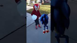 sonic destroys knuckles 2 [upl. by Yelekalb]