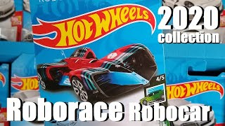 Roborace Robocar by Hot Wheels GHD35 TinyRaceCars [upl. by Korry]