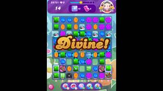 Candy Crush Saga Level 2873 Get 1 Stars 29 Moves Completed No Boosters [upl. by Adnicaj]