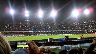 Lo stadio Maradona canta quotNapule èquot di Pino Daniele prima di Napoli  Juventus [upl. by Shlomo592]