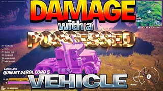 Deal Damage With A Possessed Vehicle Fortnitemares Challenge Guide [upl. by Asirrak]