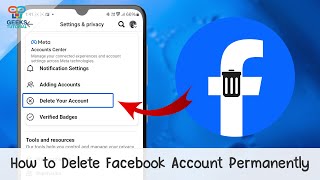 How to Delete Facebook Account Permanently Quick amp Easy [upl. by Oirazan757]