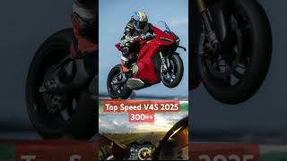 Top Speed Ducati Panigale V4S 2025 shorts [upl. by Vanden663]