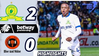 Mamelodi Sundowns vs Polokwane City  Betway Premiership  Highlights  All Goals [upl. by Haon]