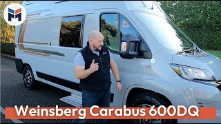 Weinsberg Carabus 600DQ Review  WeBuyAnyMotorcaravancom [upl. by Chadabe]