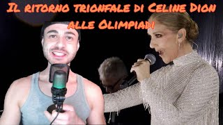 Il ritorno trionfle di Celine Dion alle Olimpiadi  Favíl [upl. by Assert715]